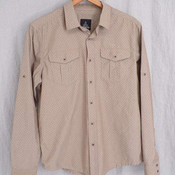 Prana Men's Casual Button Down Shirts (2) - both size SML - Picture 11 of 16